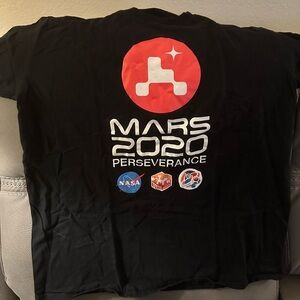 Men’s large NASA Mars Rover Black Tee